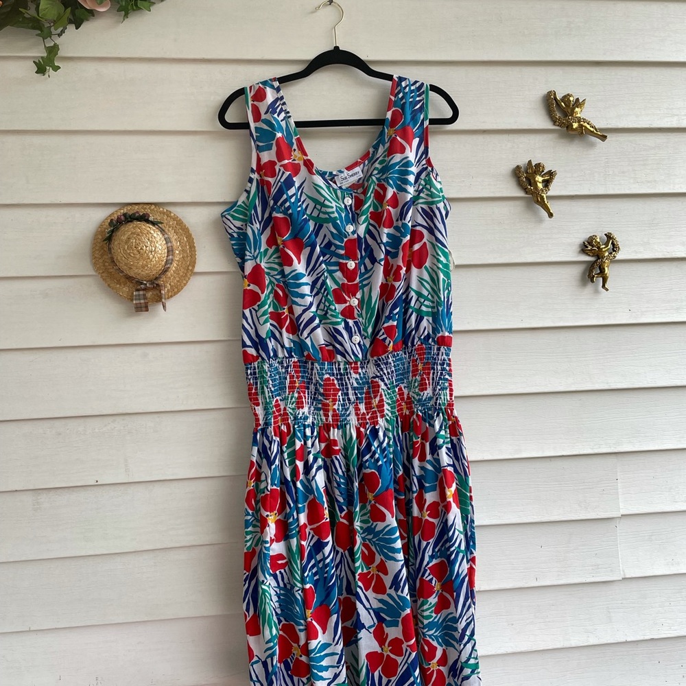 Vintage 60’s Floral Dress from Sue Sherry